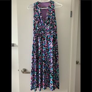 Fun polka dot sleeveless dress